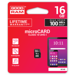16 GB pamäťová karta...