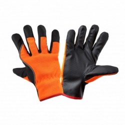 Teplé rukavice oranžová...